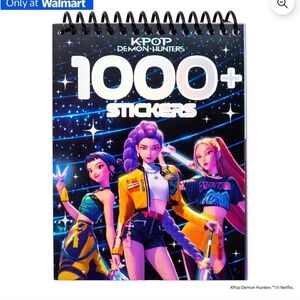 Netflix KPop Demon Hunters 1000+ Sticker Collection (Walmart Exclusive)